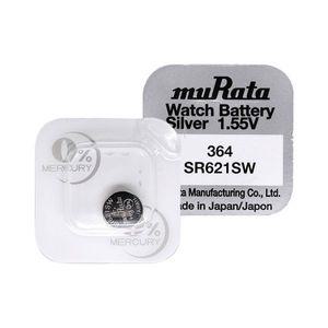 무라타 364 SR621SW  1알  시계건전지 1.55V W6F940A