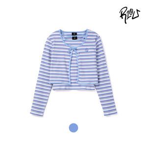 [대구백화점] [레노마키즈]스트라이프 골지 나시 세트 가디건(R2418G450)