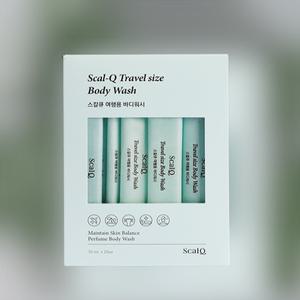 [스칼큐] 친환경 여행용 일회용 바디워시(10ml × 20개입) 3박스