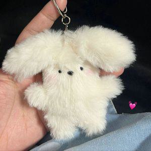 말티즈 강아지 키링 눈송이 토끼 인형키링 귀여운 백참 가방고리