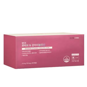 뉴트리코어 WCS 루바브 DK & 감마리놀렌산 720mg x 240캡슐 4개월 여성 갱년기