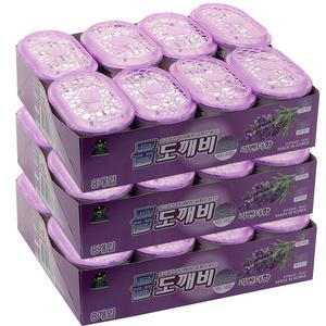 산도깨비 물도깨비 8개입 X 3팩 라벤더향 물먹는하마 습기제거제 제습제 탈취제