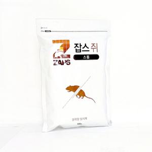 잡스 스톰 500g 쥐살서제 덩어리알약 플로쿠마펜0.005%함유 모든쥐적용