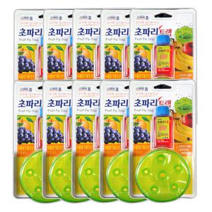 초파리(트랩+유인제)-10개/음식물날파리 초파리퇴치제