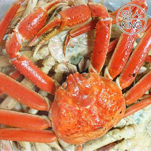 [맘스킹]아이에스씨푸드 러시아대게 A급 마가단/동사할린/프리모리 자숙대게 3KG(2-3마리)