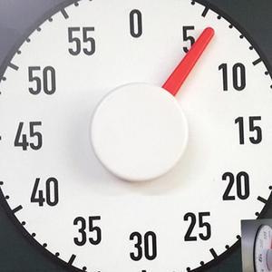 O82 슈퍼쌤 빅타이머 태엽식 60분 칠판부착용 부