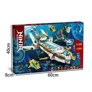 닌자고 71756 닌자들과 하이드로 전함 수중 잠수함 미지의바다 Ninjago 중국호환
