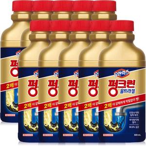 유한양행 배수구 세정제 펑크린 울트라겔 500ml 10개