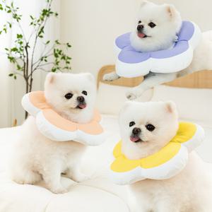 레토 강아지 고양이 넥카라 플라워 방수 초경량 대형견 소형견