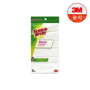 [3M]베이직 순면행주(3매입)