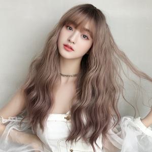키라비 가발 여성 통가발 긴머리 웨이브 58cm KPE-8269