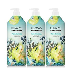 케라시스 퓨어 챠밍 린스 980ml 3개