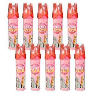 퓨어옥시젠 반려동물용 산소마스크 일체형 산소캔 대용량 816ml x 10캔  호흡기 강아지 수술 산책