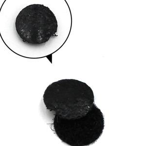 레써니 부직포 찍찍이 1CM 미니 원형 벨크로 스티커 찍찍이형 간편한보수