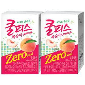 동원 쿨피스 제로 복숭아 140mlx24팩입