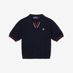 [휠라](대구신세계)[FILA] 여성 크롭 니트 카라티 (FS2TSF2372F_INA)