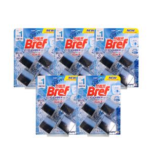 브레프 듀오 큐브 오션 변기세정제 50g x4입 x5개