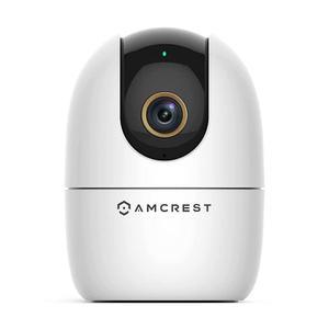 Amcrest 4MP Wi-Fi 카메라 실내, 강아지 카메라, 사운드 및 아기 모니터, 사람 애완 동물 감지, 모션 추적,