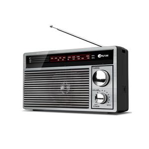 아남 R1 캠핑 레트로 블루투스 라디오 스피커 FM AM 3W BT 5.3 충전식 건전지 겸용 ANAM-R1