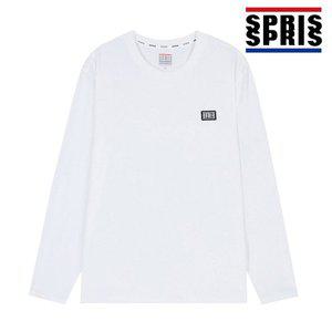 [스프리스] 와펜 라운드 티셔츠_아이보리