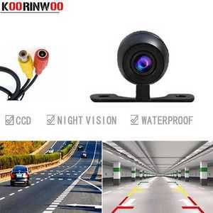 자동차 전방감지기 Koorinwoo-자동 CCD HD 백업 후면보기 카메라 주차 지원 방수 후방 또는 전면 뷰