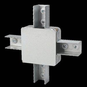 RACE WAY JUNCTION BOX 4방(+) 40x40(커버+나사2 GWM (WFGKTCV)