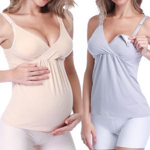 80수 모달 수유나시 임산부 나시 수유복