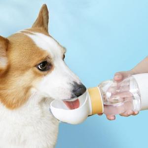 [IXHINXV7_4B]휴대용 애견 간식 물병 산책 강아지물통