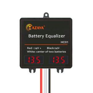 마자바 HC01 LED 디스플레이 이퀄라이저 2X12V 액티브 밸런서 2S 전압 납산 이온 LiFePO4