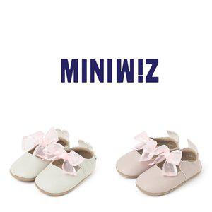 [미니위즈](본점)[MINIWIZ] 미니위즈 위즈보우 우리아이 첫신발 풀커버 걸음마 신발 (120MM~140MM)