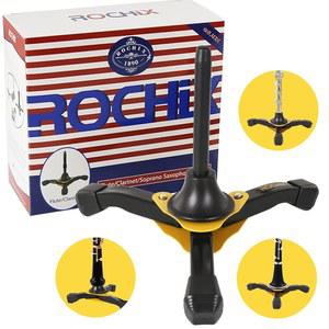 ROCHIX 1890 접이식 휴대용 클라리넷 스탠드 /플로트 스탠드 /오보 스탠드, 삼각대 홀더 스탠드