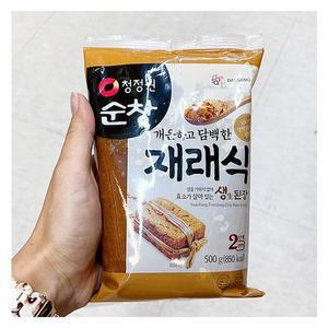 청정원 순창 재래식 생된장 봉지 500g x 3개 33745