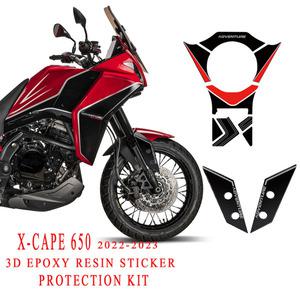 모토 모리니 X-CAPE 650 X 케이프 650 스티커 2022 2023 오토바이 3D 에폭시 송진 스티커 보호 키트 신제품
