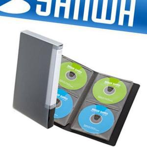 (올핀)파일형 CD 블루레이 DVD 케이스 블랙 보관함 32매