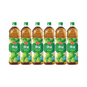 델몬트 매실 주스 1.5L x 6pet