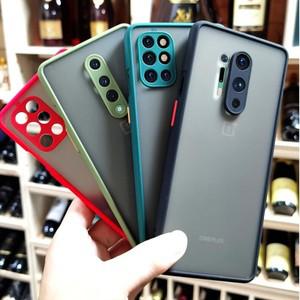 렌즈 프로텍터 반투명 케이스, 실리콘 커버 케이스, Oneplus 9 Pro 9R 6t 7 7t 8 Pro 8T Nord N10 N100 Nor
