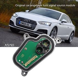 호환 우측 자동차 광원 DRL 모듈 LED 헤드라이트 앵글 아이 아우디 A5 S5 - 용 8W6998473A 8W6998474A