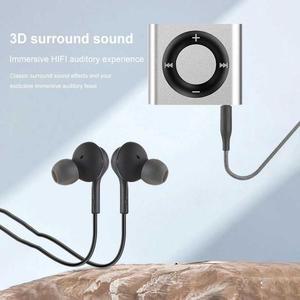 자동차 CD MP13 미니 MP3 플레이어 메탈 온 스포츠 음악 64G 180mAh 내장 스피커 터치 톤 및 여아용
