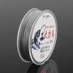 낚싯줄모노 30M PE 꼰 와이어 슈퍼 강한 낚시 라인 4 가닥 Multifilament