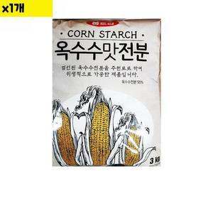 [JHNRQR28_52ED]식재료 도매 옥수수전분 움트리 3Kg 1개