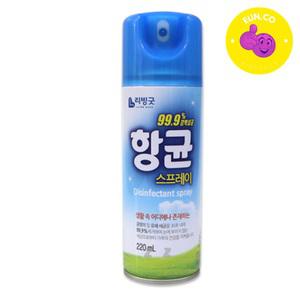 에탄올 소독 스프레이 악취제거 땀냄새 세균탈취제 220ml