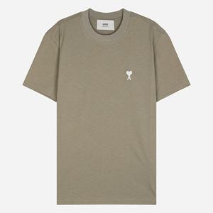 아미 5S HTS060 724 375 하트 로고 반팔 티셔츠 로리에