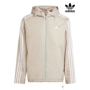 [하프클럽/아디다스]adidas 에센셜 3S 우븐 윈드브레이커 바람막이_IJ8693