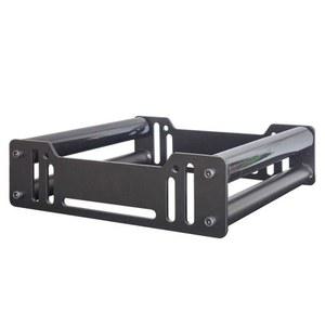 레드 자동차 롤러 2개 회전 거치대 푸시형 카센터 디피 선반 120x220cm 보관