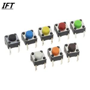 택트 스위치 촉각 스위치 6x6x5mm SMD 전자 버튼 50 스마트 쇼핑 푸시