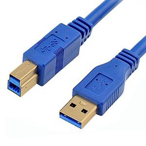 USB3.0 AM to BM 아이피타임 허브 도킹스테이션 DAC DELL 모니터 연결 업스트림 케이블 3M