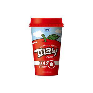 [기타]피크닉 사과 제로 컵 325ml x 10개