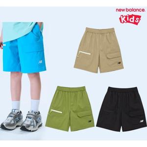 [롯데백화점]뉴발란스 KIDS RIDER_4.5부 스트레치 반바지 (NK9VF2602U)
