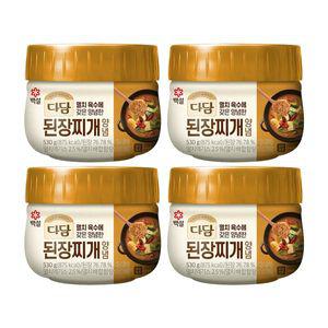 [하프클럽/CJ제일제당]백설 다담 된장찌개양념 530g x4개
