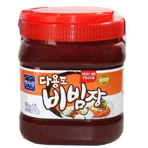 업소용 다용도장 기 무침요리 비빔소스 냉면장 대용량 분식 쫄면장 냉면 골뱅이무침 1.8kg 양념장 대량